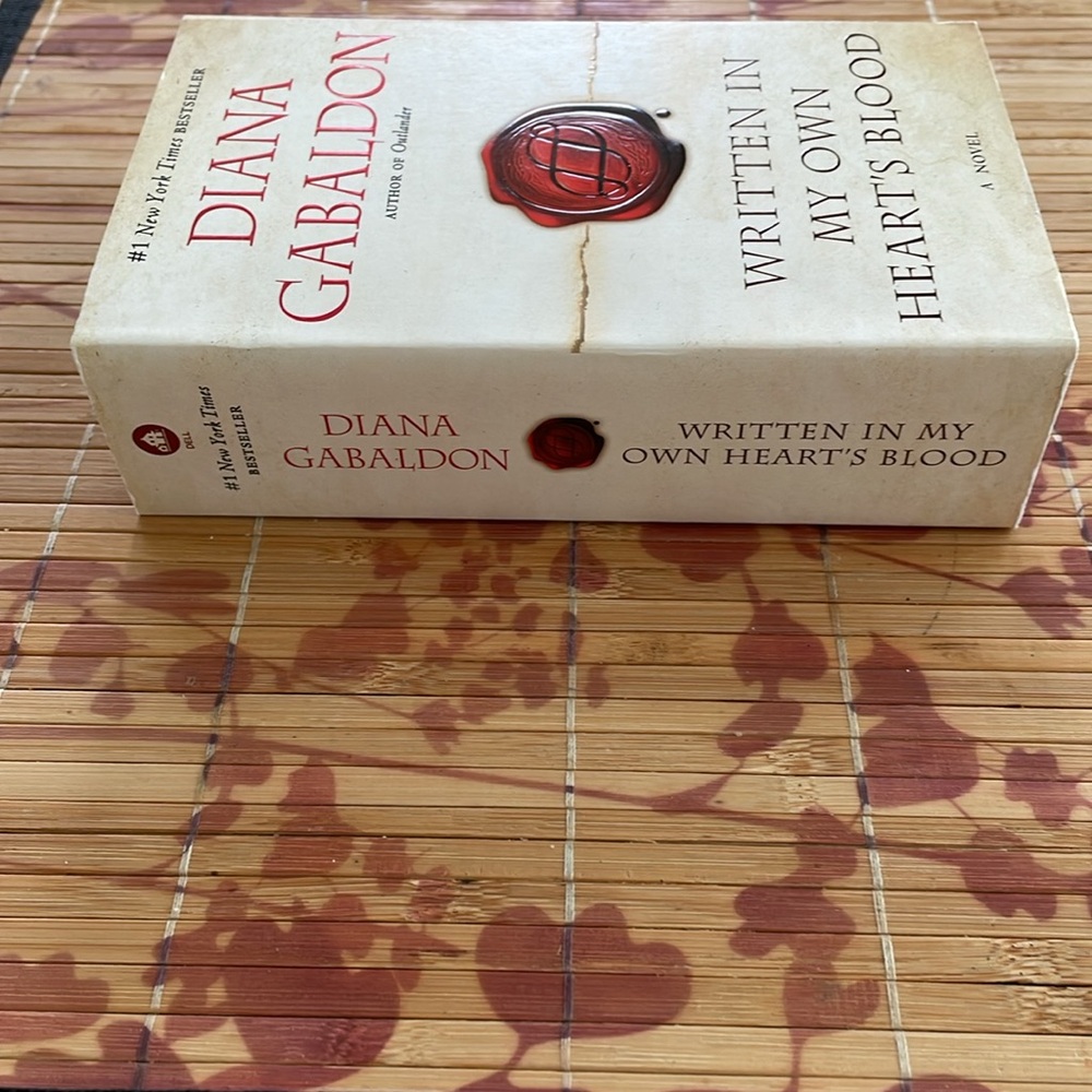 Diana Gabaldon outlander series.  Written in my own hearts blood. - Picture 2 of 6